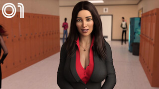 Race Of Life #01 - Dark-haired School Educator Wants To Come To Her Building And Give Her A Superb Tearing up