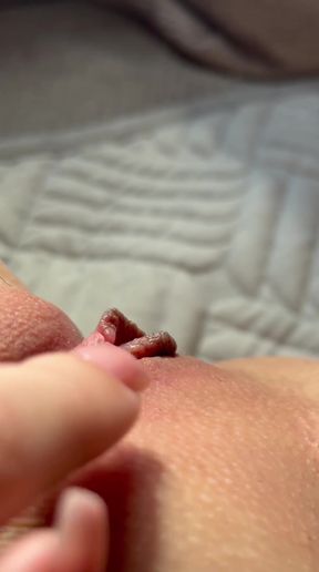 Plump lips or juicy pussy, tough choice for her lover