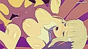 Petite Mona Dominates Roxy Serena in Wild Hentai Encounter
