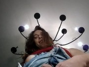 Tgirl POV flashing and face sitting teaser
