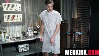 Sherman Maus tries various sex toys to collect his sperm