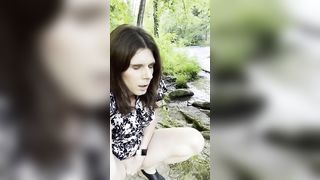 Touching Myself Next To A River (Blue Ridge Trip 2021)