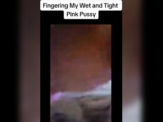 Nice-looking angel masturbating her taut pink pussy compilation