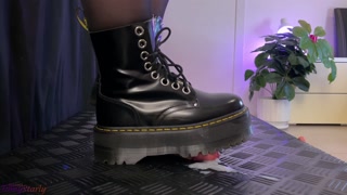 Marching in my Dr Martens - Cock Balls Crush Trample, Shoejob, CBT, Trampling, Bootjob, Stomping
