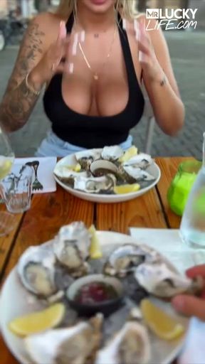 Tall Blonde Babe Cameron Cohen Shows Her Skills