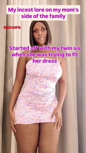 Ebony cousin gets naughty with her sexy aunt
