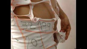 Naked big-titted babe on webcam