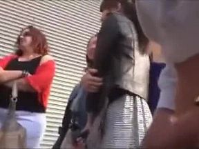 CFNM - Public cum shot