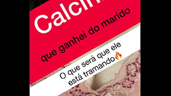 Calcinhas de hotwife que ganhei do maridinho