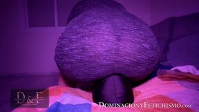 Huge ASS Spanking nipples slapping facesitting with Susana