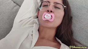 magic pacifier turned me into a b4by again