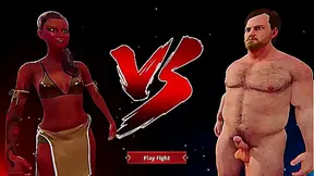 Ethan and Amanda Clash in Heated Nude Battle – 3D Rematch Unleashed