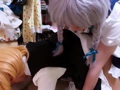 Cosplay Anal Fun with Asian Amateur Crossdresser