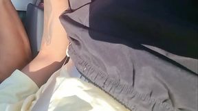 BI CURIOUS STRAIGHT - I couldn'_t resist, I offered a friendly hand during the hitchhiking trip with the 18 year old BBC cold to fuck my wife