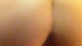 BBW majestic blonde white lady teases me with closeup view of her ass
