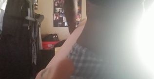 Amateur Interracial Hardcore Blowjob with Rough Cumshot