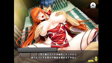 Redhead game climax big boobs taimanin asgi