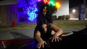 Viral White Slut Alex Blair rides and gets creampied