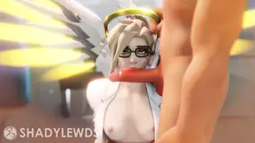 Fucking Docter Mercy&#039;s Mouth