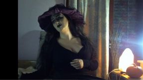 Ever seen a dark witch stripping to nude? You will be totally addicted and spelled of this mysteriously dark and sexy dance.