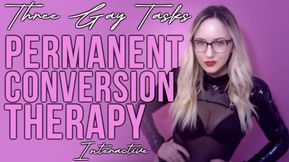 Three Gay Tasks - Permanent Conversion Therapy - Interactive