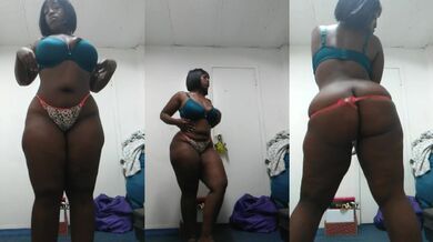 Big Ass Ebony Bbw Twerking Her Meaty Thick Body Inviting You Over