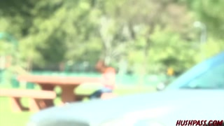 Hot redhead Marie McCray takes a big thick cock