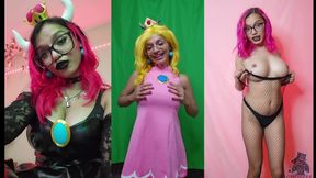 Goddess Rarity Cosplays as Peach to Give You a JOI