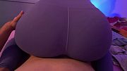 Round Heavy Bubble Butt in tight leggings made him cum inside his boxers - Offered by Yeloly