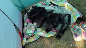 POV: I Got Invited Into a Horny Festival MILF's Tent