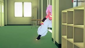 Android 21 transformed &amp_ fucked | 1 | milf teacher | Dragon Ball Zex 4 | Watch the full 1hr movie sheer &amp_ PTRN: Fantasyking3