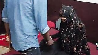Dehati Hijab Girl Threesome Rough Fucking With Hubby And Lover