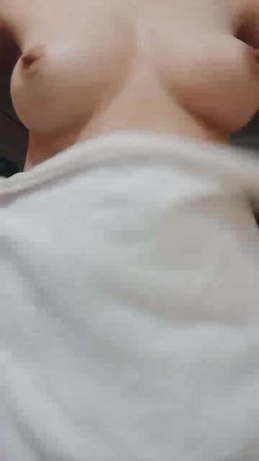 I finished my shower