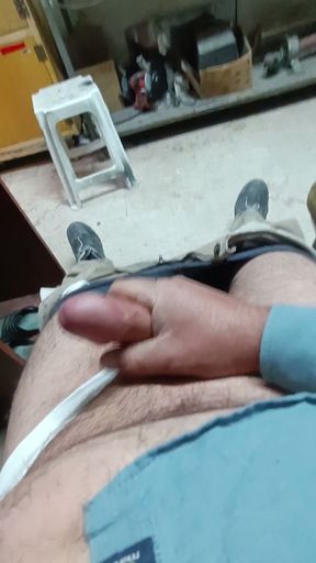 Daddy is ejaculating at work   Clip 1
