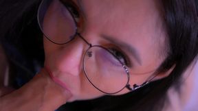 kinky husband ass to mouth fuck his milf s, and she gets oral creampie.