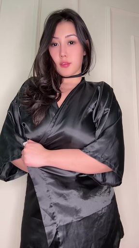 Hot Silk Robe