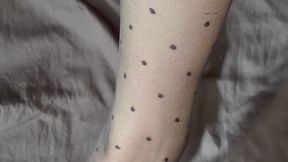 Polka dot nylon play