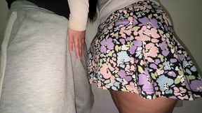 unknown woman touches a stranger s dick