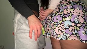 unknown woman touches a stranger s dick