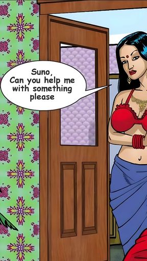 Savita Bhabhi Episode 1 - the Bra Salesman (full Erotic Comic Video)