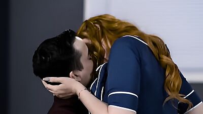 MOMMY'S BOY - Pervert MILF Teacher Lauren Phillips Takes 18yo Student's Cock, Then Gym Teacher's BBC