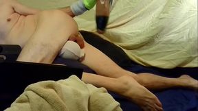 sub hole beat down with my Papi XL dildo. rough anal