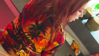 Fucking The Barmaid Behind The Bar On Vacation At The All Inclusive Hotel