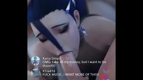 KDA Behind the Scenes Sex - Gennariel - HD