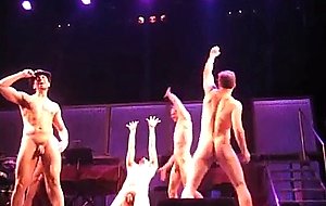 Naked boys singing