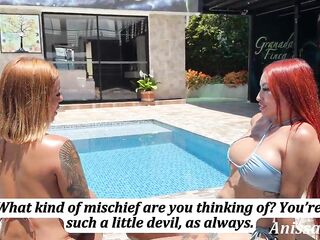 My stepsister and I exchanged husbands, and we one as well as the other banged every other's husbands nonstop
