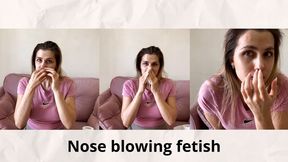 Nose blowing fetish - Mocus