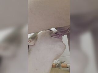 Morning golden shower from my fiancé.