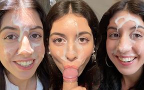 Cum on Face Compilation 18 Huge Facials Covered in Cum