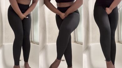 Pee Desperation Game: Holding My Piss & Peeing All Over the Shower